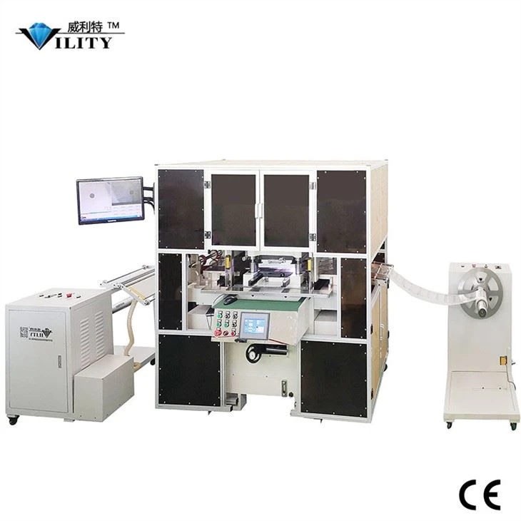Punzonadora de alineación automática CCD